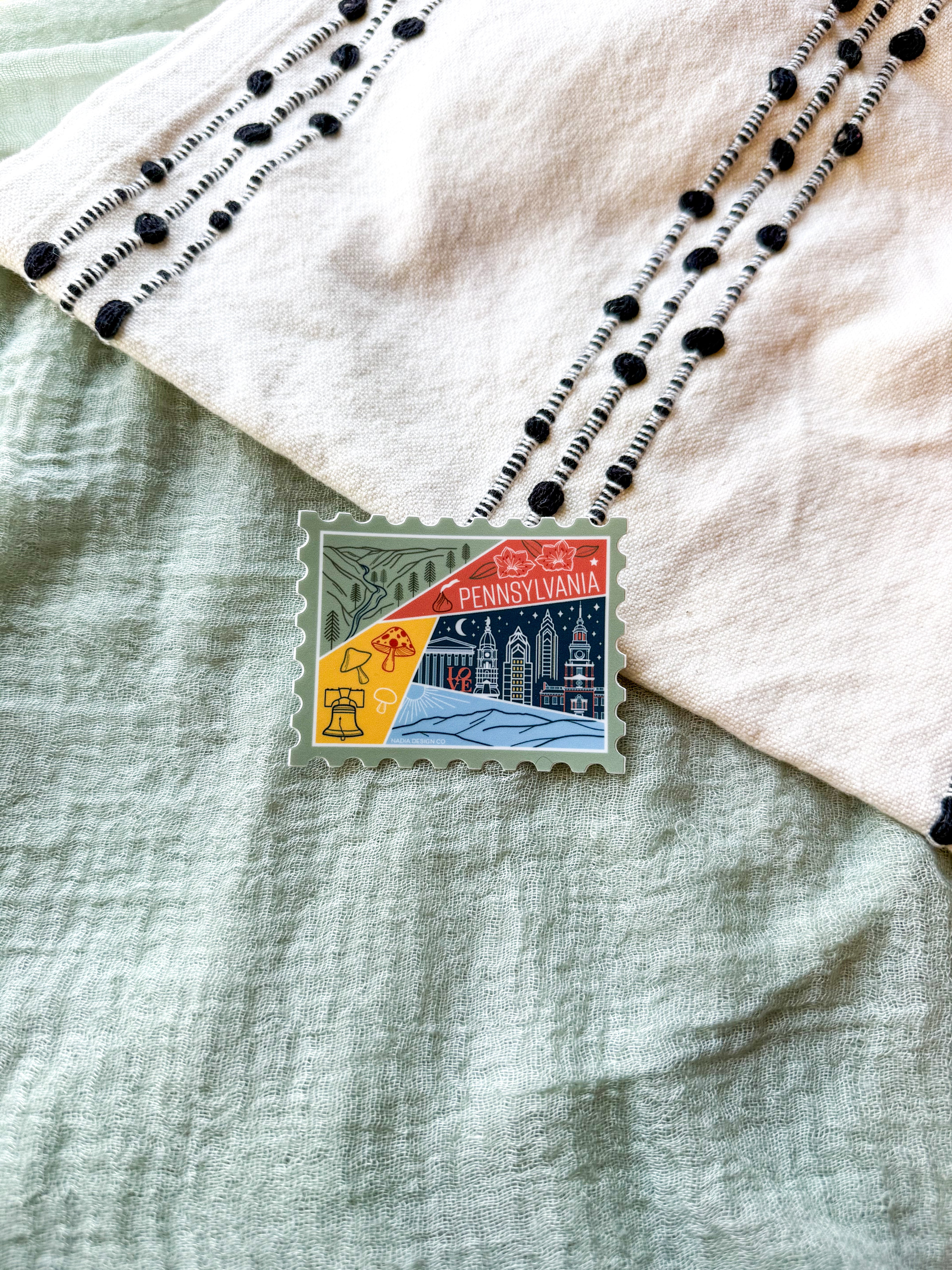 Pennsylvania Stamp Sticker