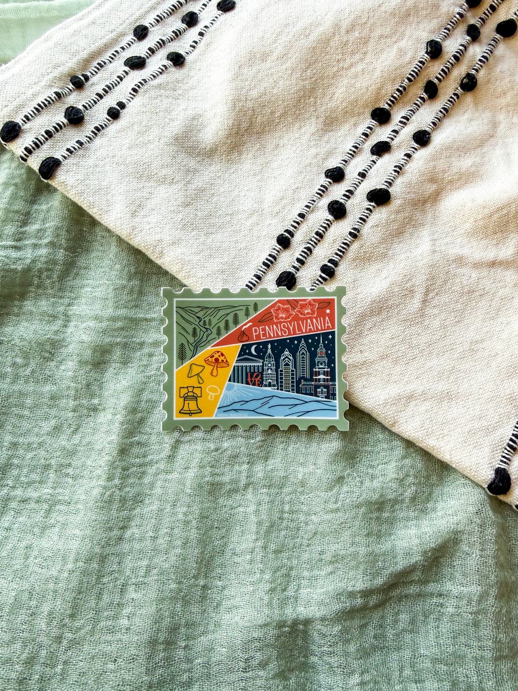 Pennsylvania Stamp Sticker