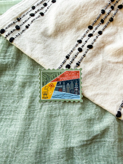 Pennsylvania Stamp Sticker