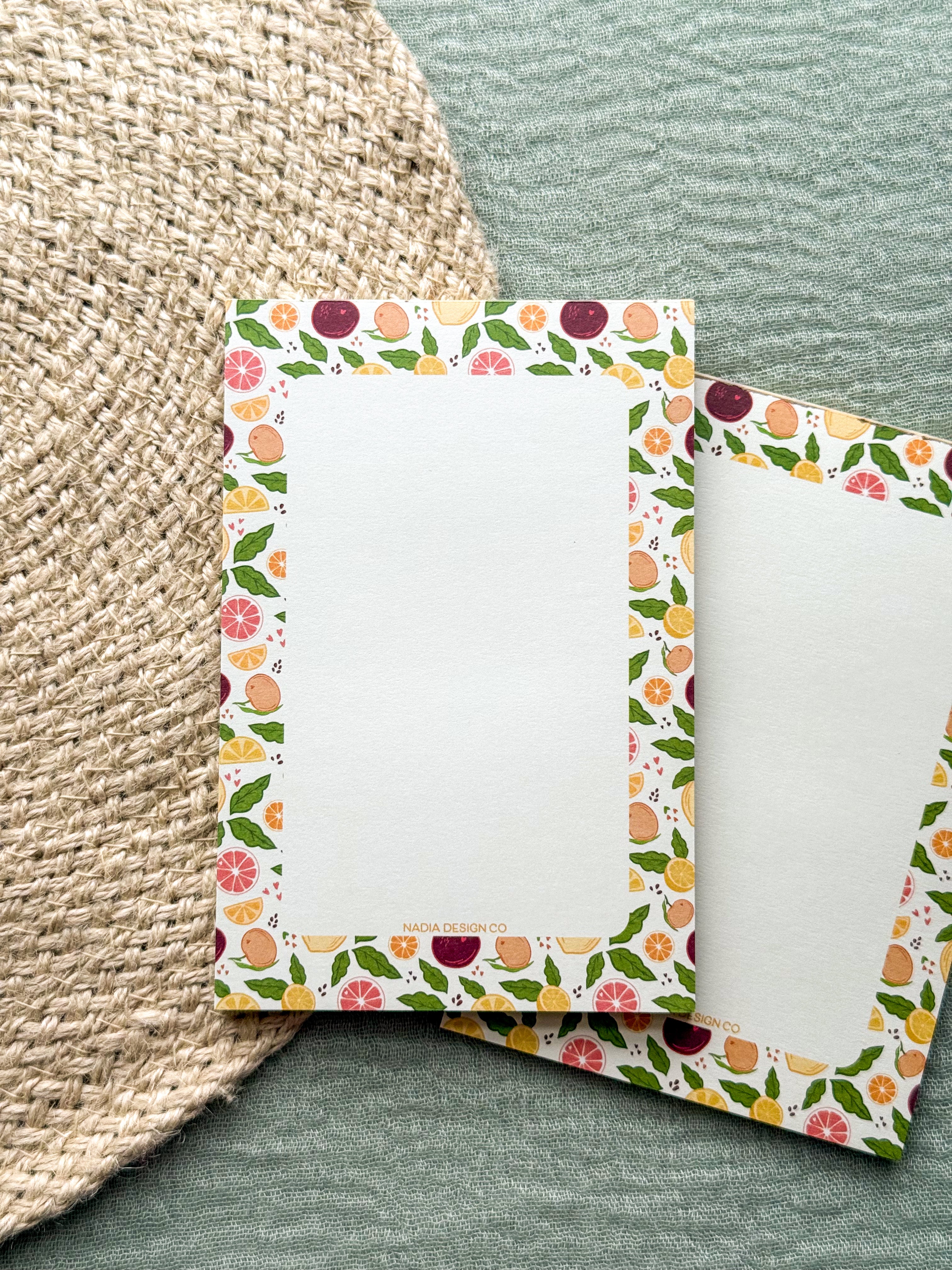 Fruit Galore Notepad