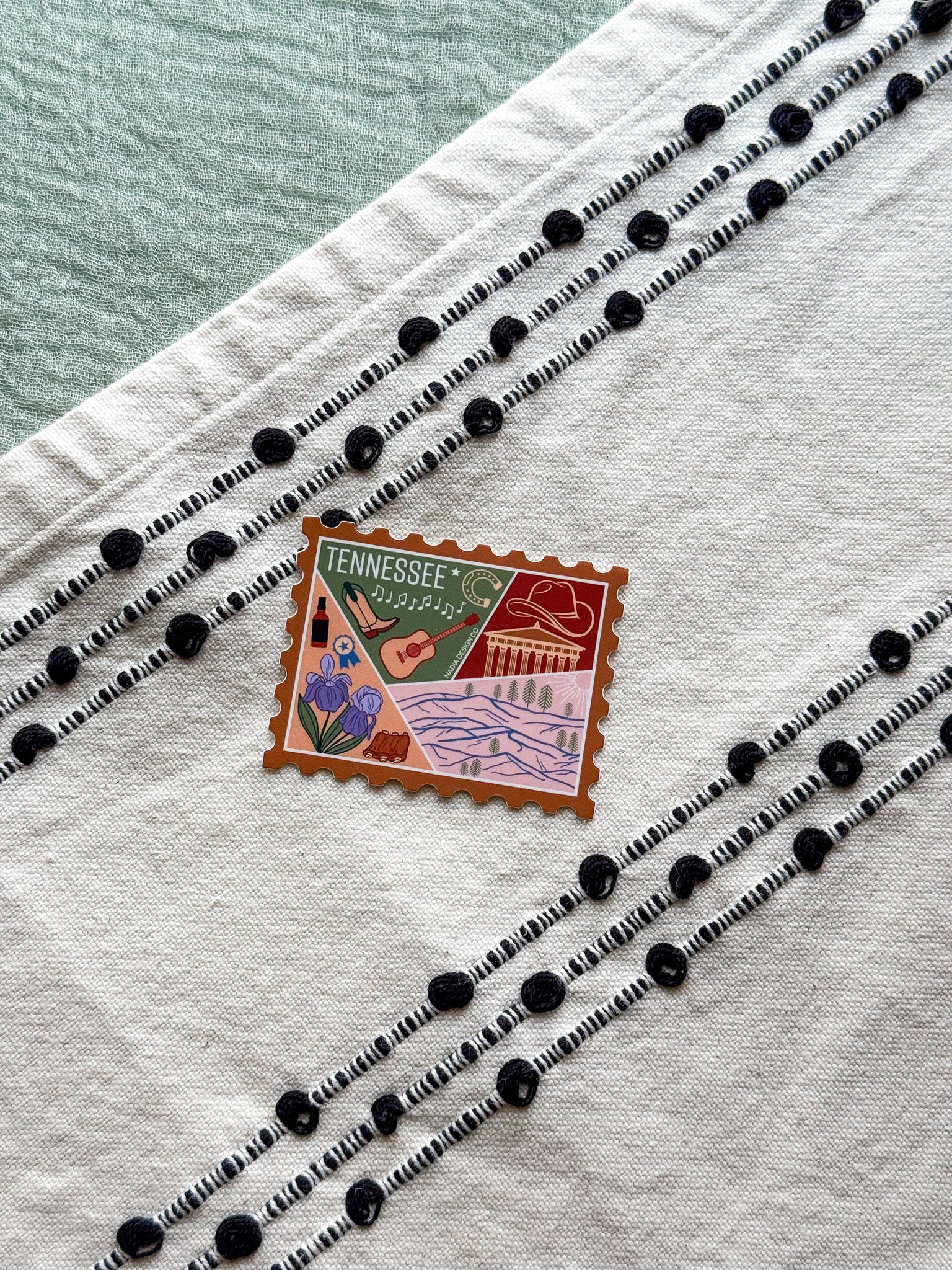 Tennessee Stamp Sticker