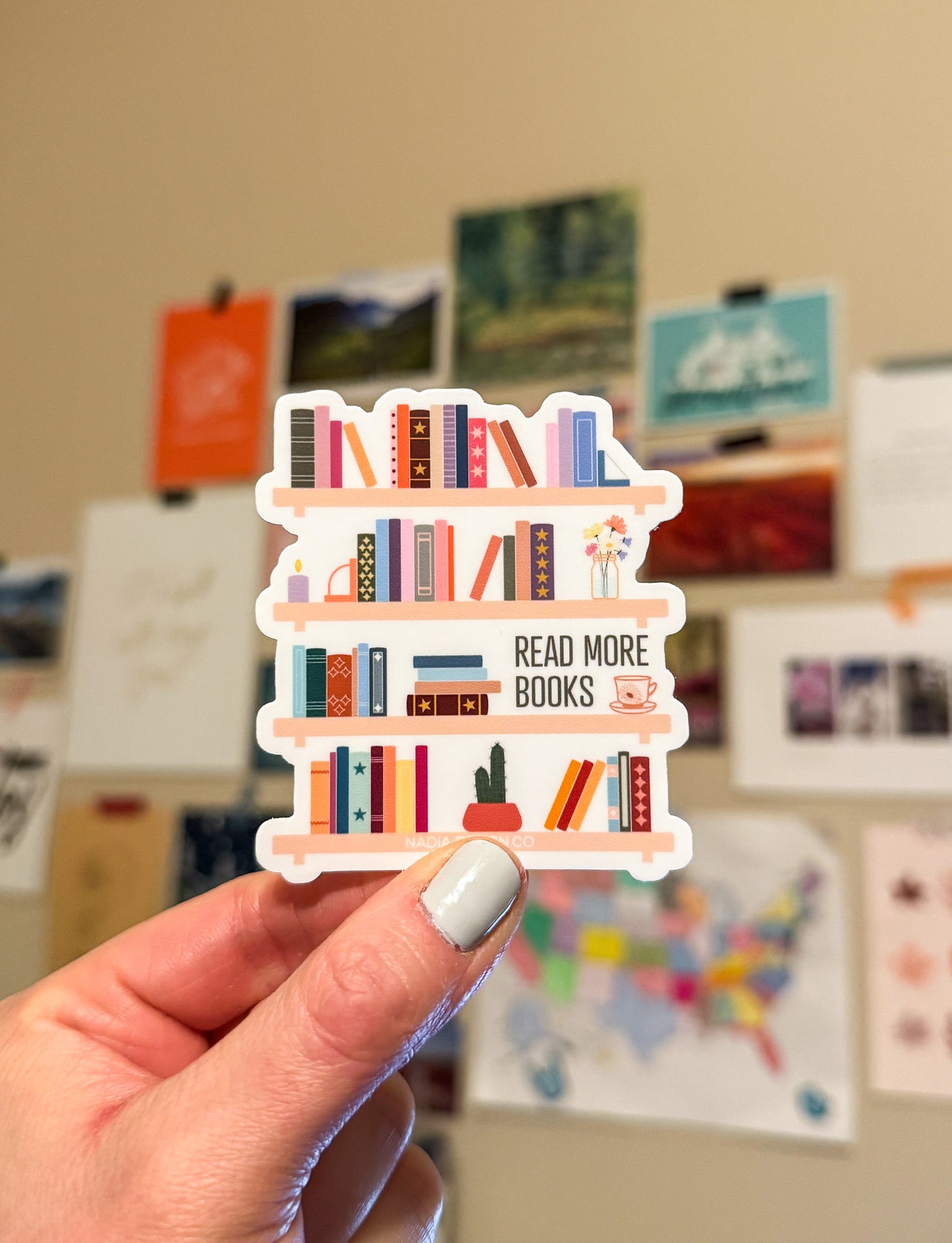 Read more Books Sticker