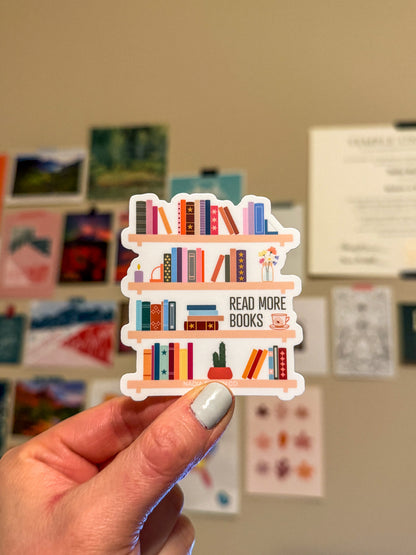 Read more Books Sticker