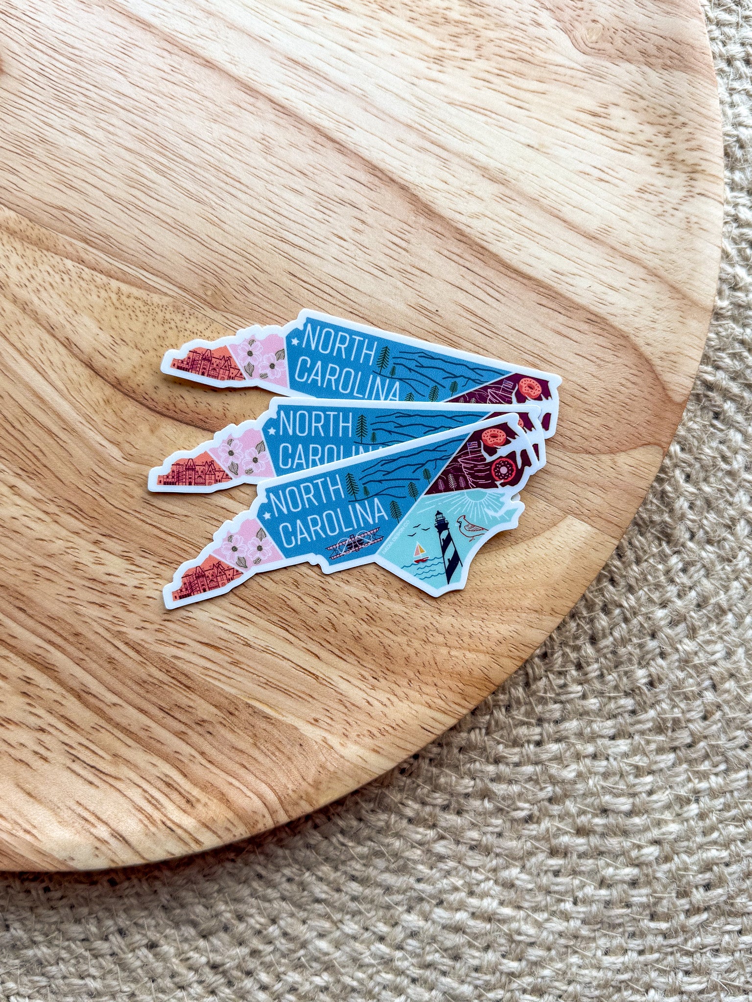 North Carolina Sticker