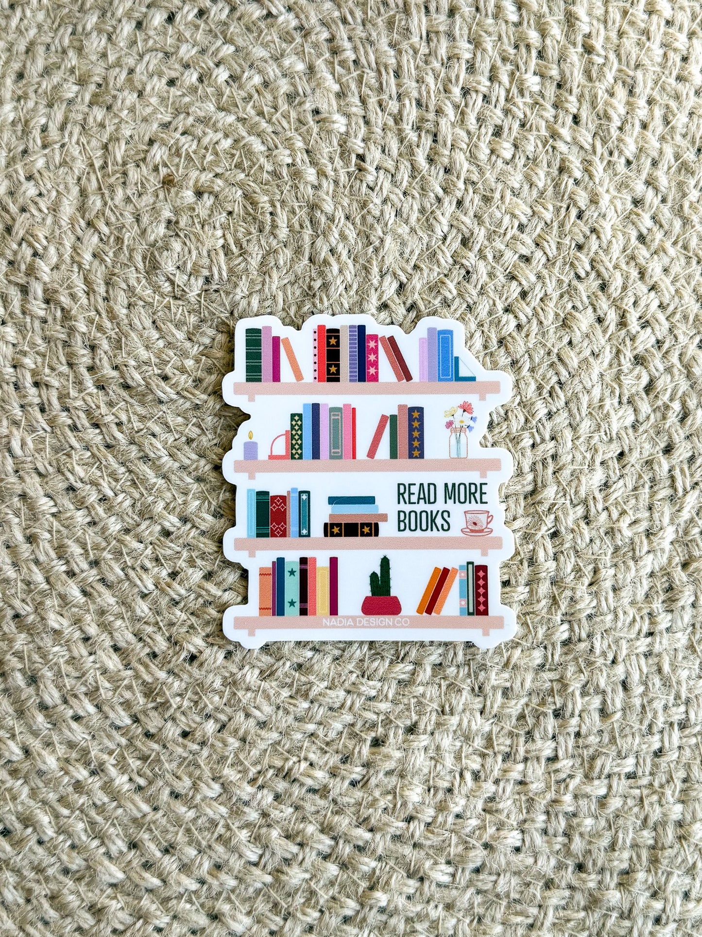 Read more Books Sticker