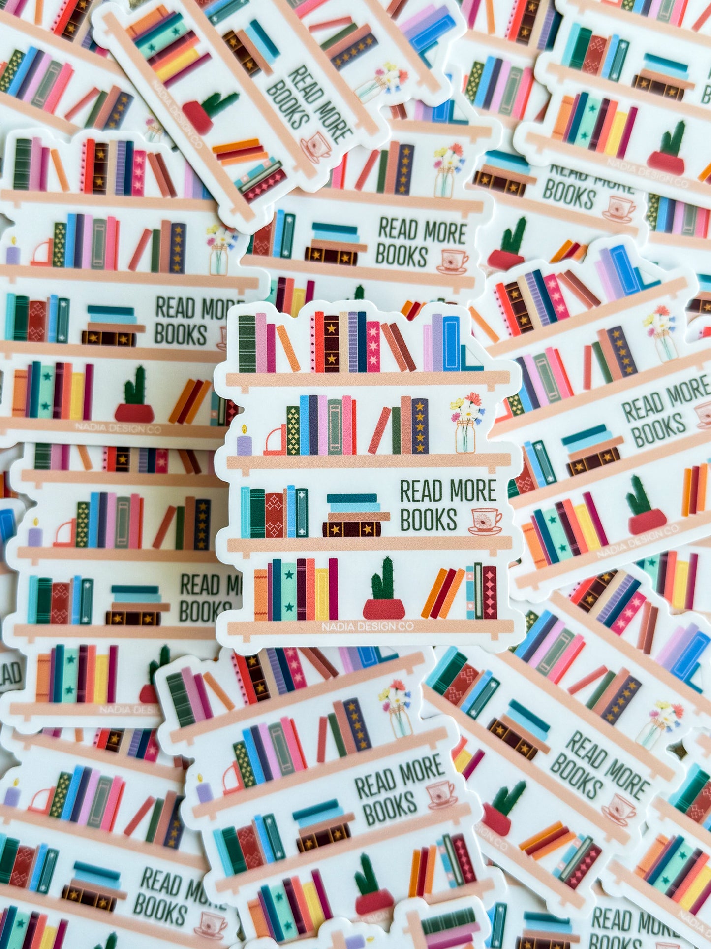 Read more Books Sticker