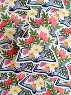 Floral Book Sticker