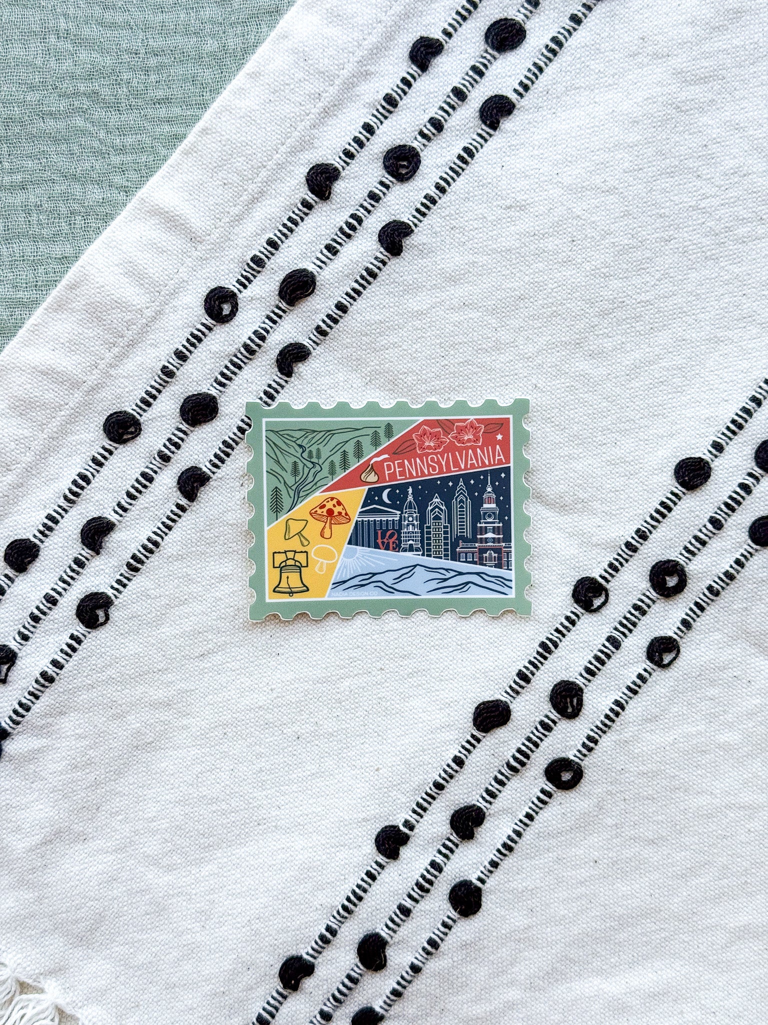 Pennsylvania Stamp Sticker