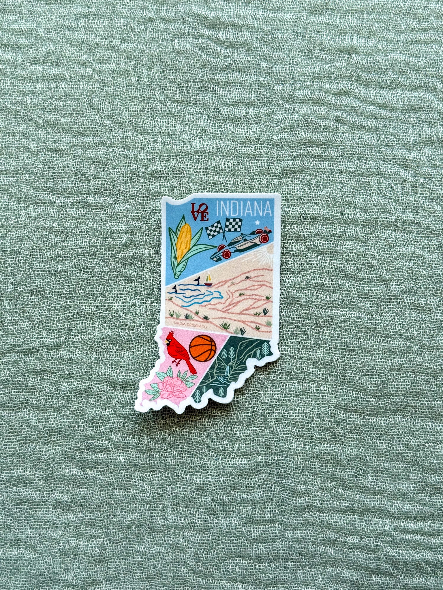 Indiana Sticker