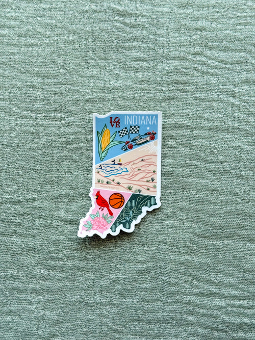 Indiana Sticker