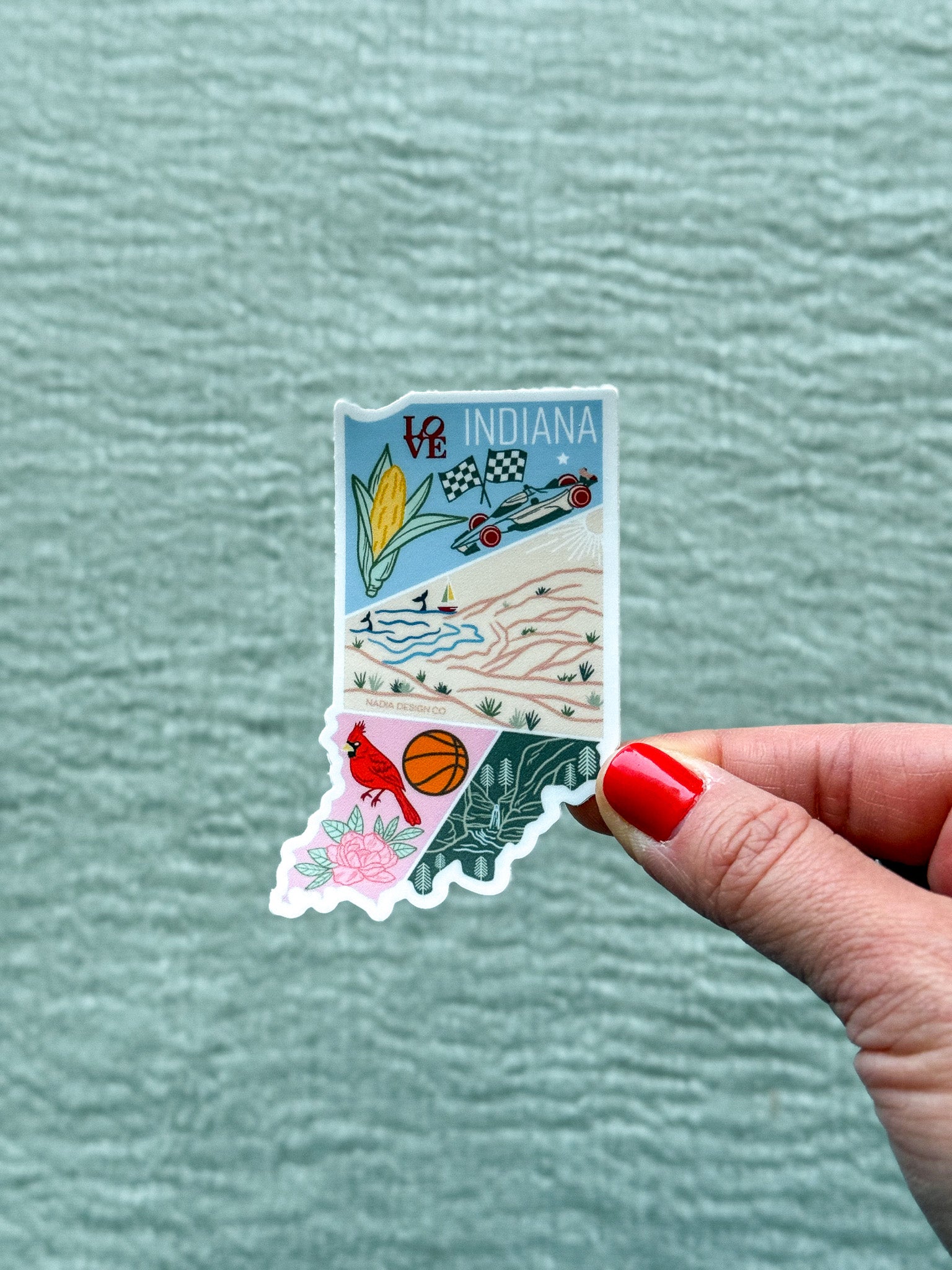 Indiana Sticker