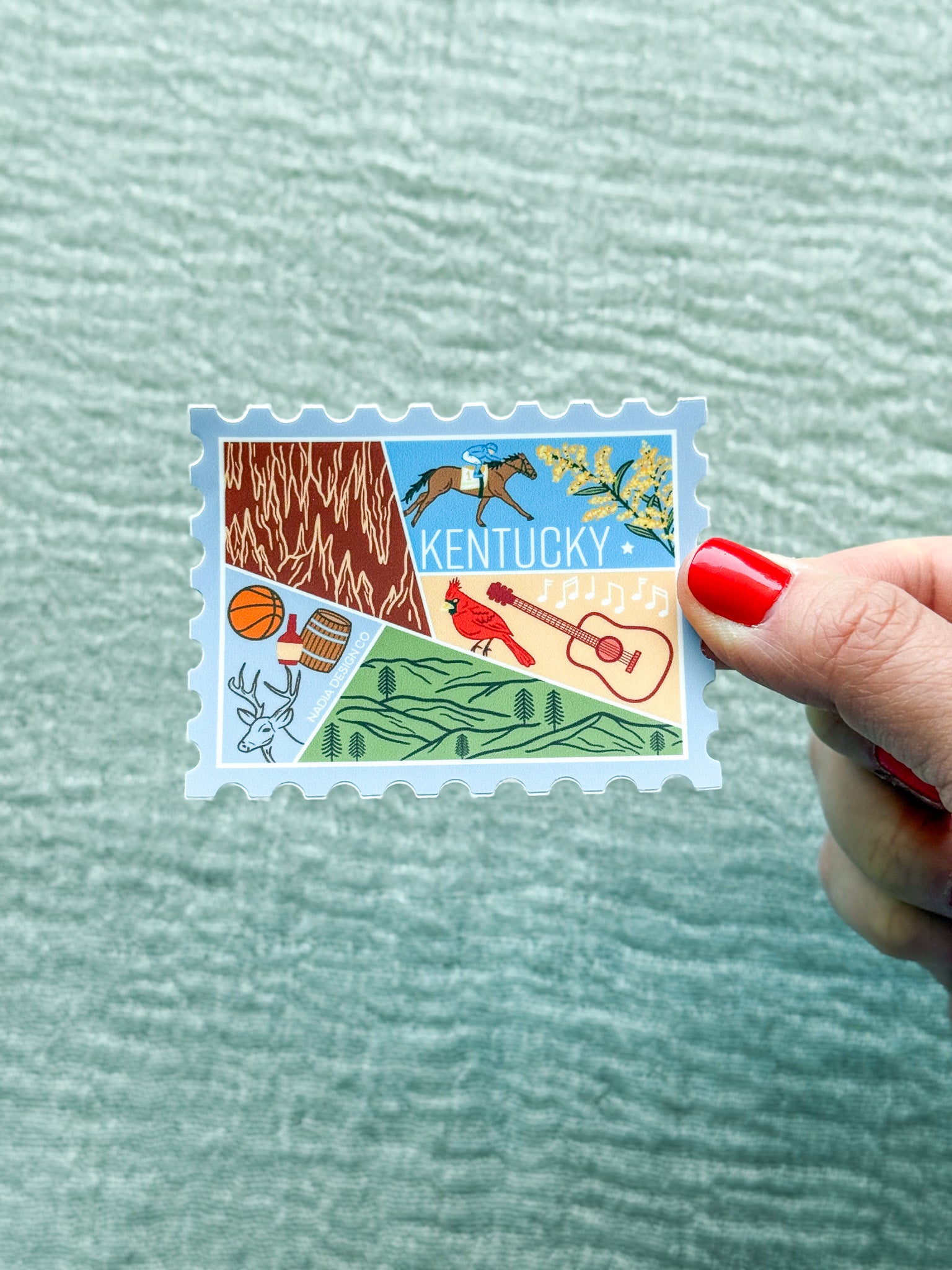 Kentucky Stamp Sticker