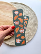 Lattes & Croissants Bookmark