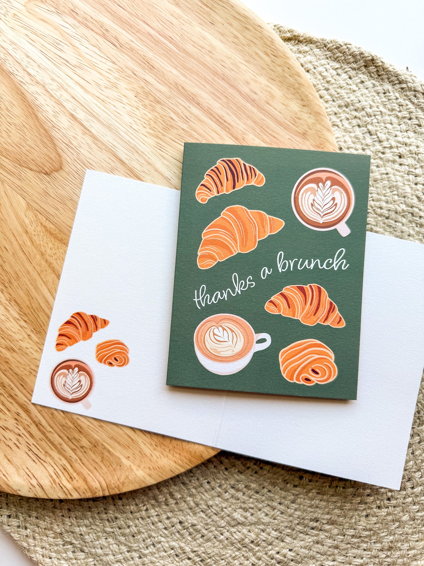 Thanks a Brunch Greeting Card