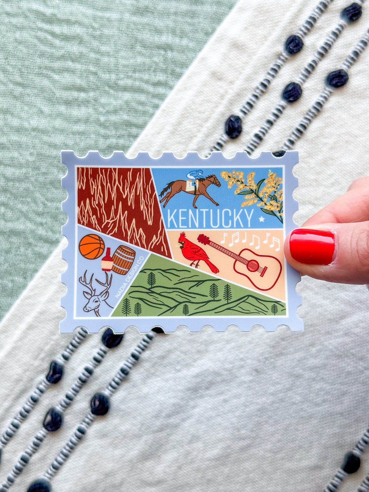 Kentucky Stamp Sticker