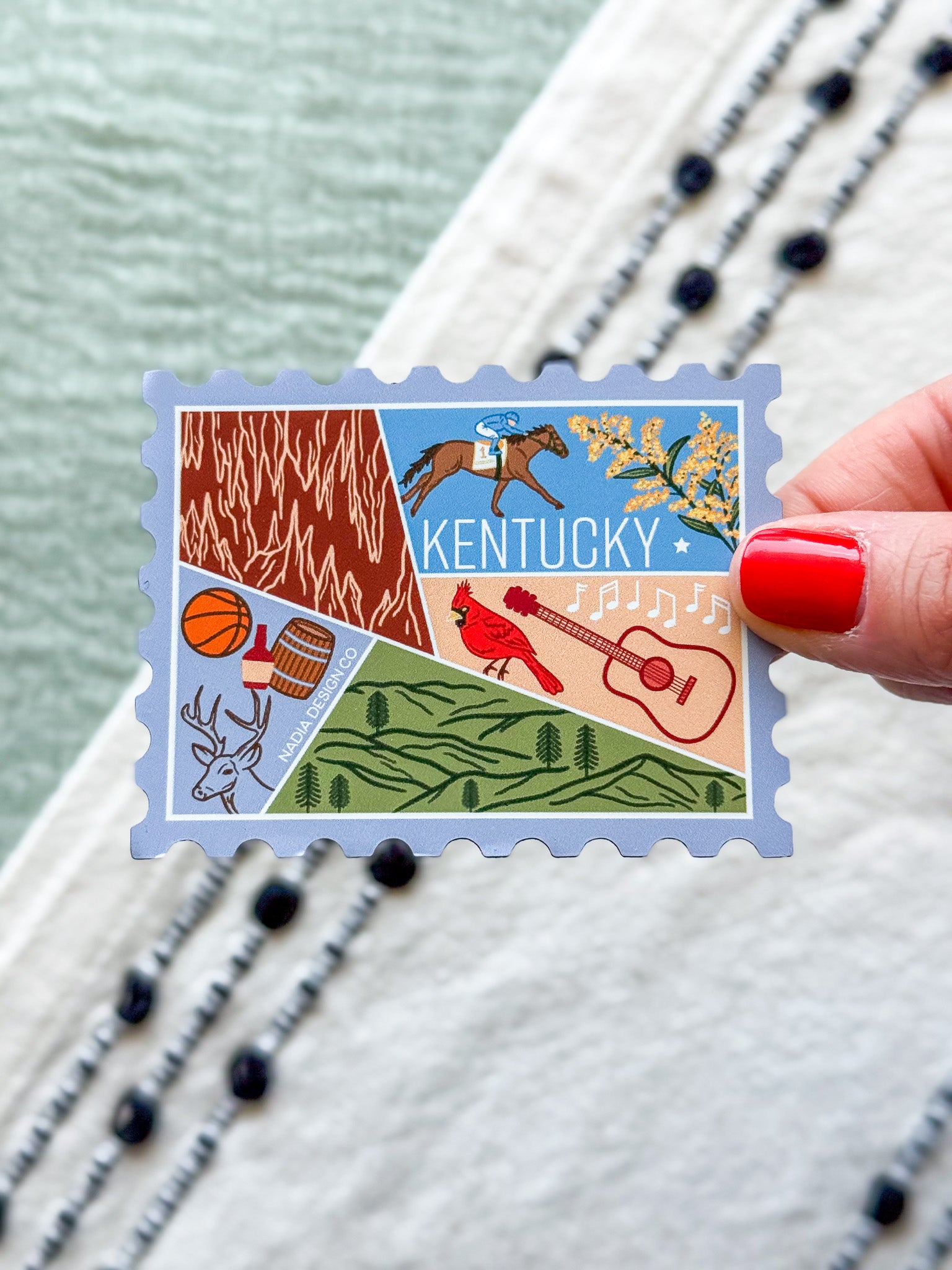 Kentucky Stamp Sticker