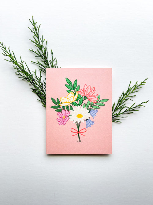 Bouquet of Flowers Card