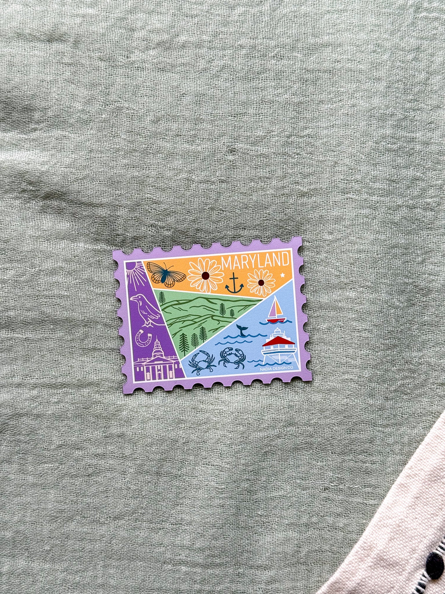 Maryland Stamp Magnet