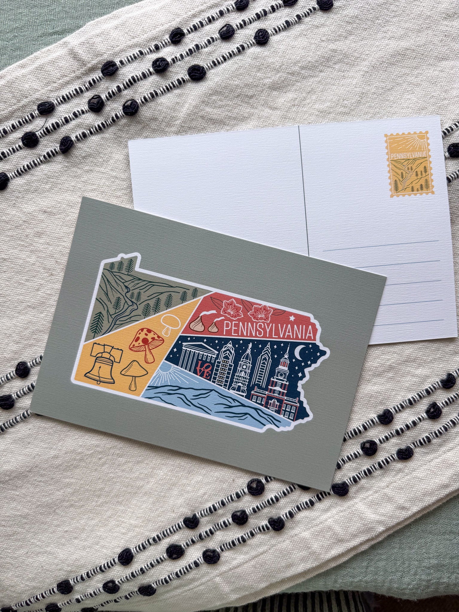 Pennsylvania State Postcard