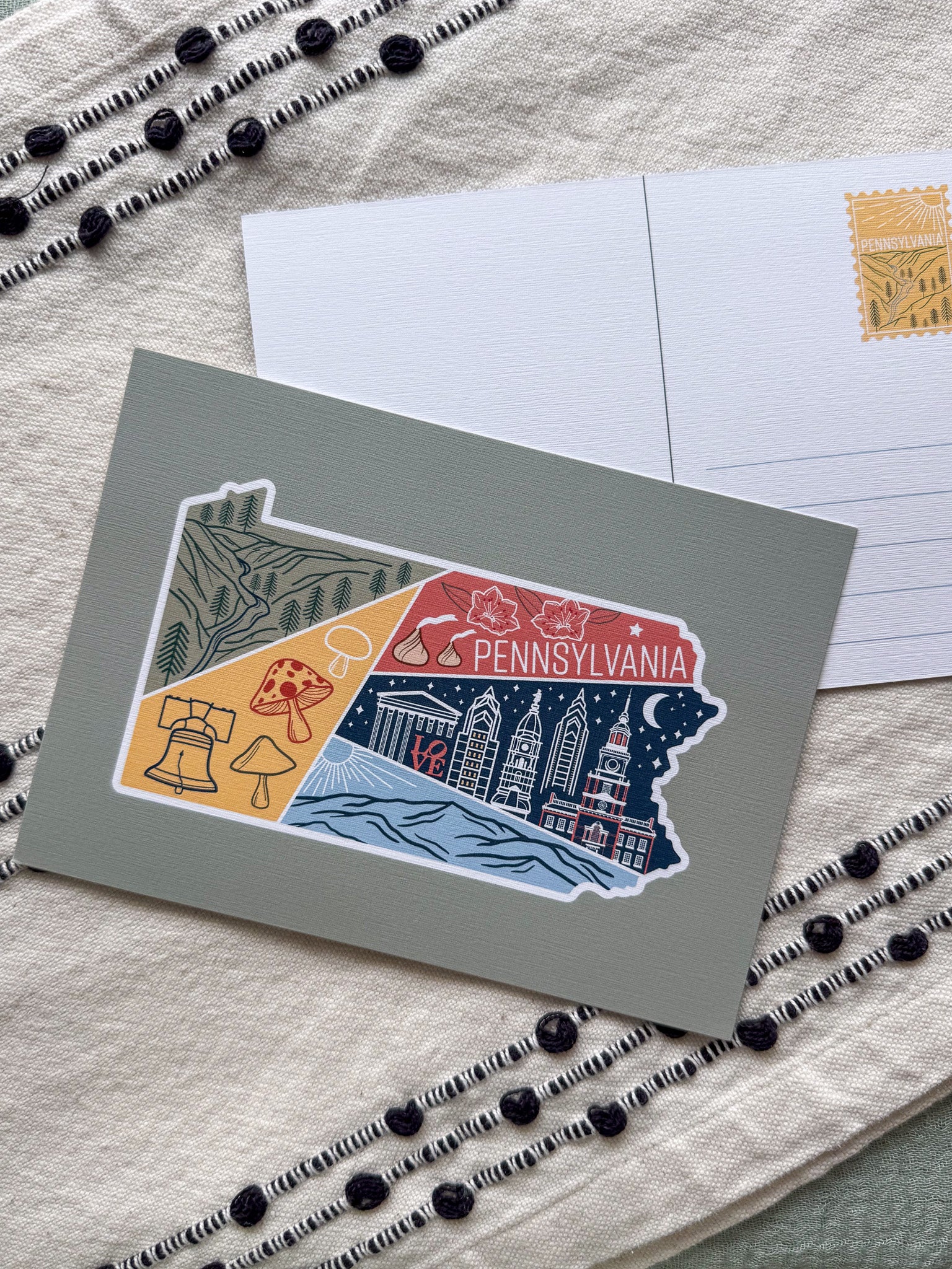Pennsylvania State Postcard