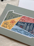 Pennsylvania State Postcard