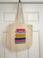 Pile of Books Tote