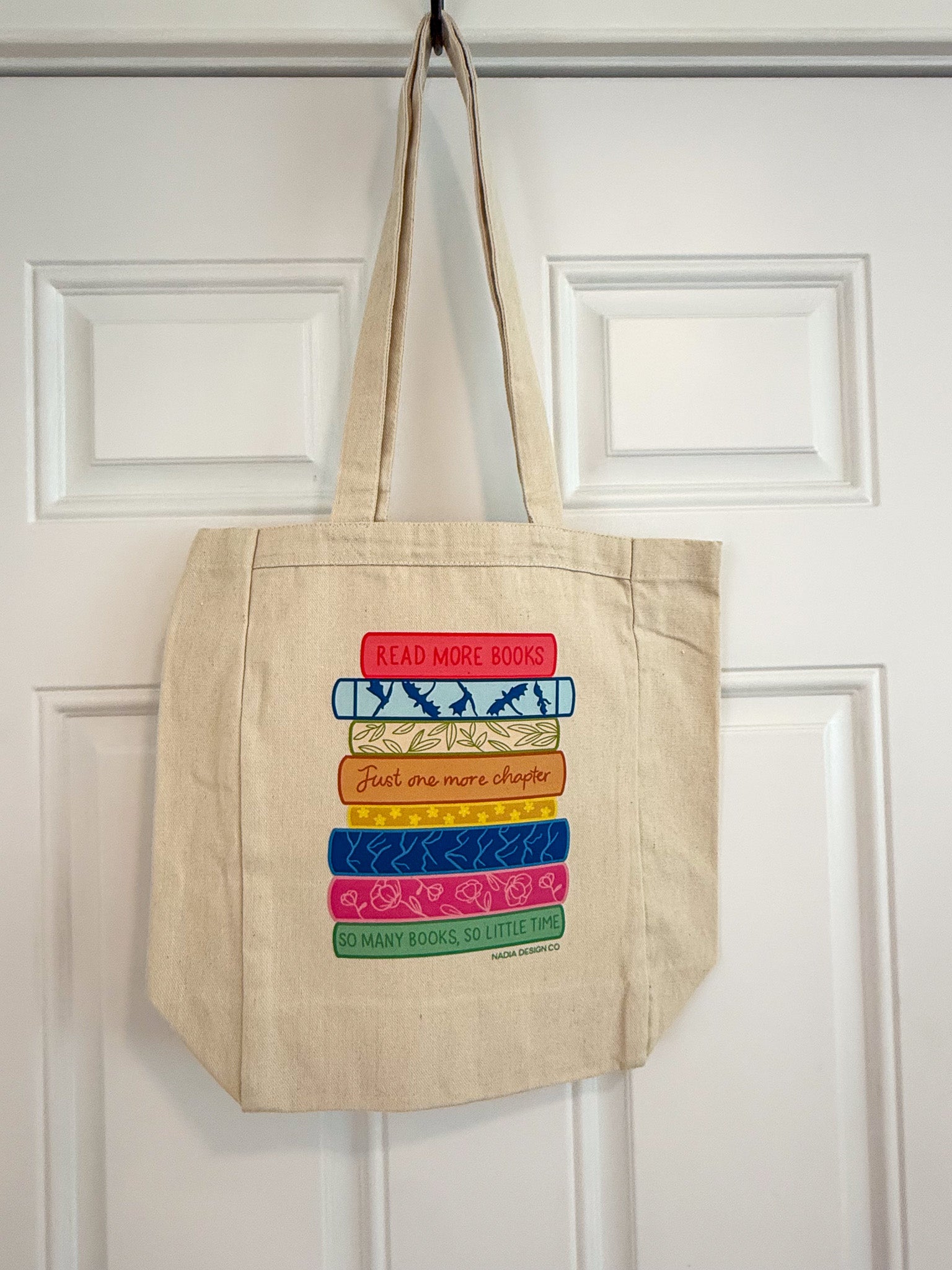 Pile of Books Tote