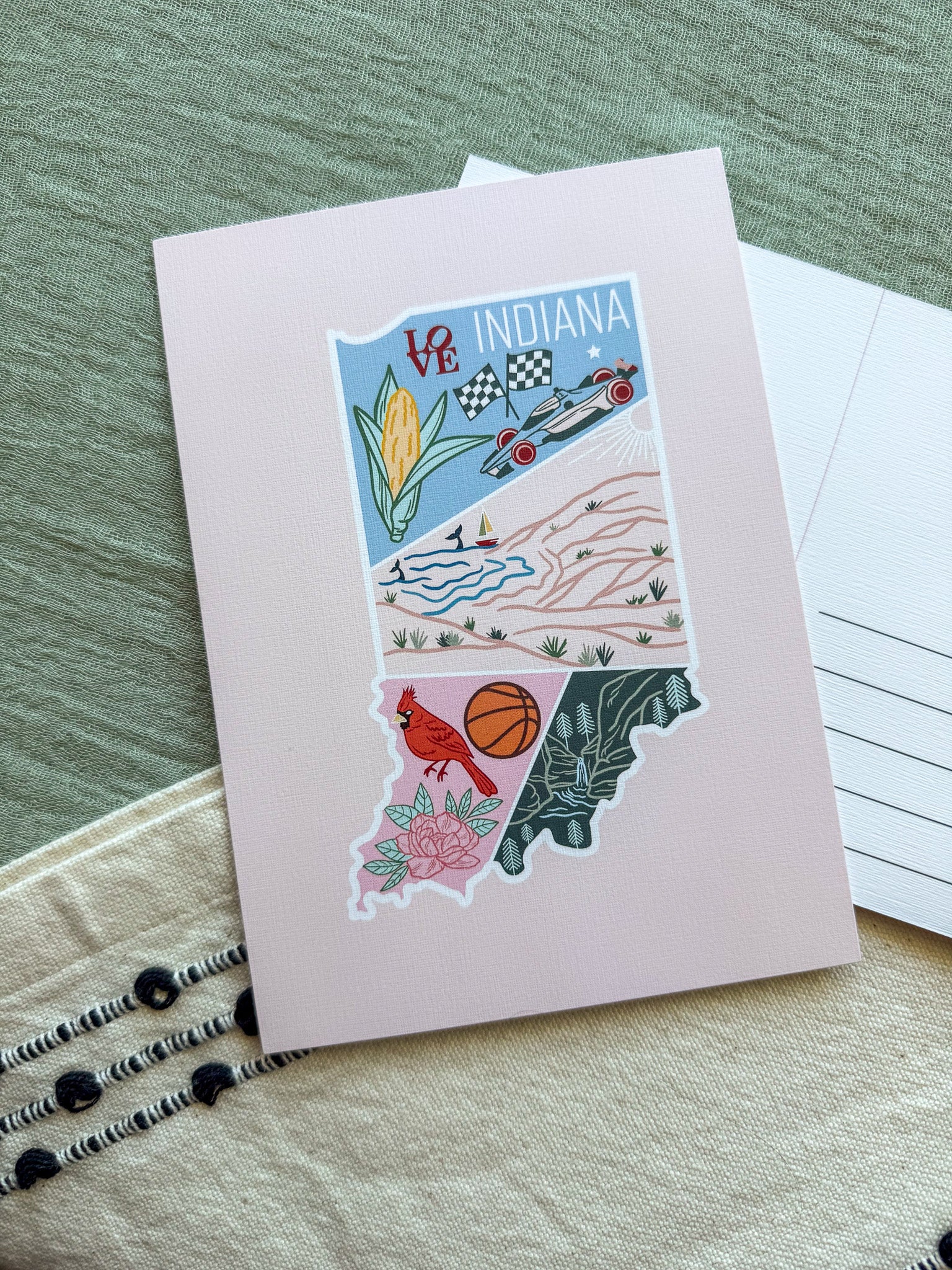 Indiana Postcard