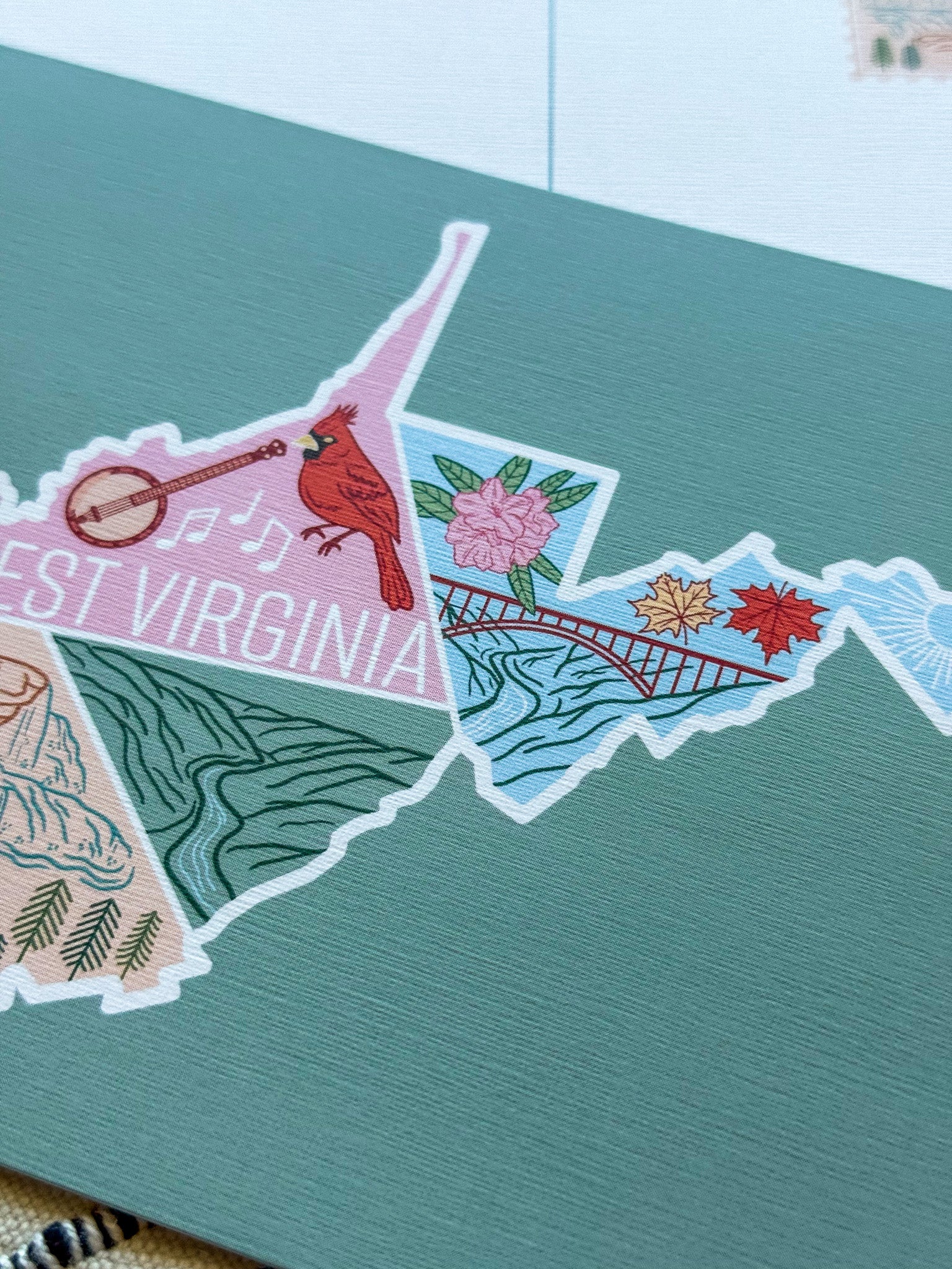 West Virginia Postcard