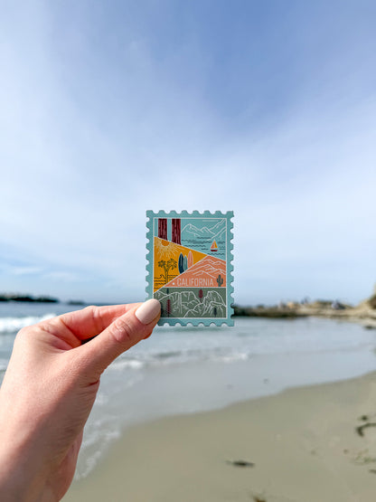 California Stamp Magnet