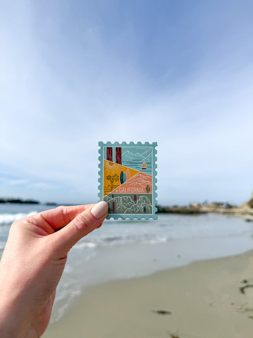 California Stamp Magnet