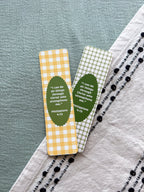 Philippians 4:13 Gingham Bookmark
