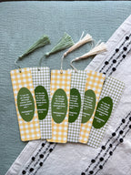 Philippians 4:13 Gingham Bookmark