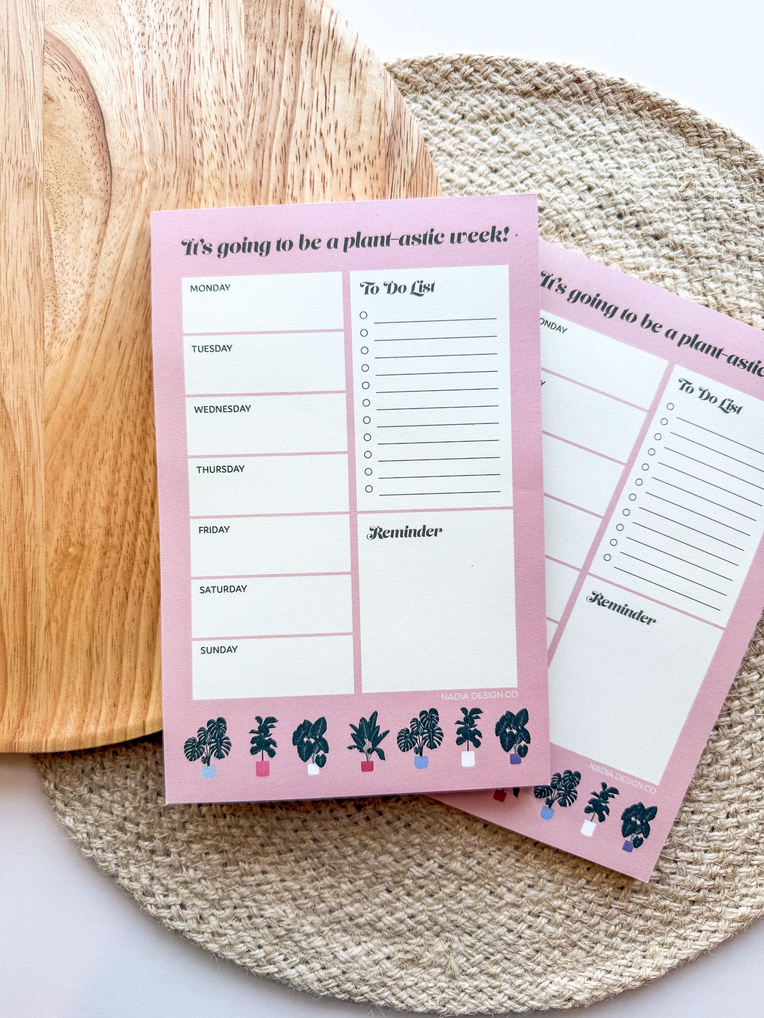 It's Going to be a Plant-astic Week Notepad