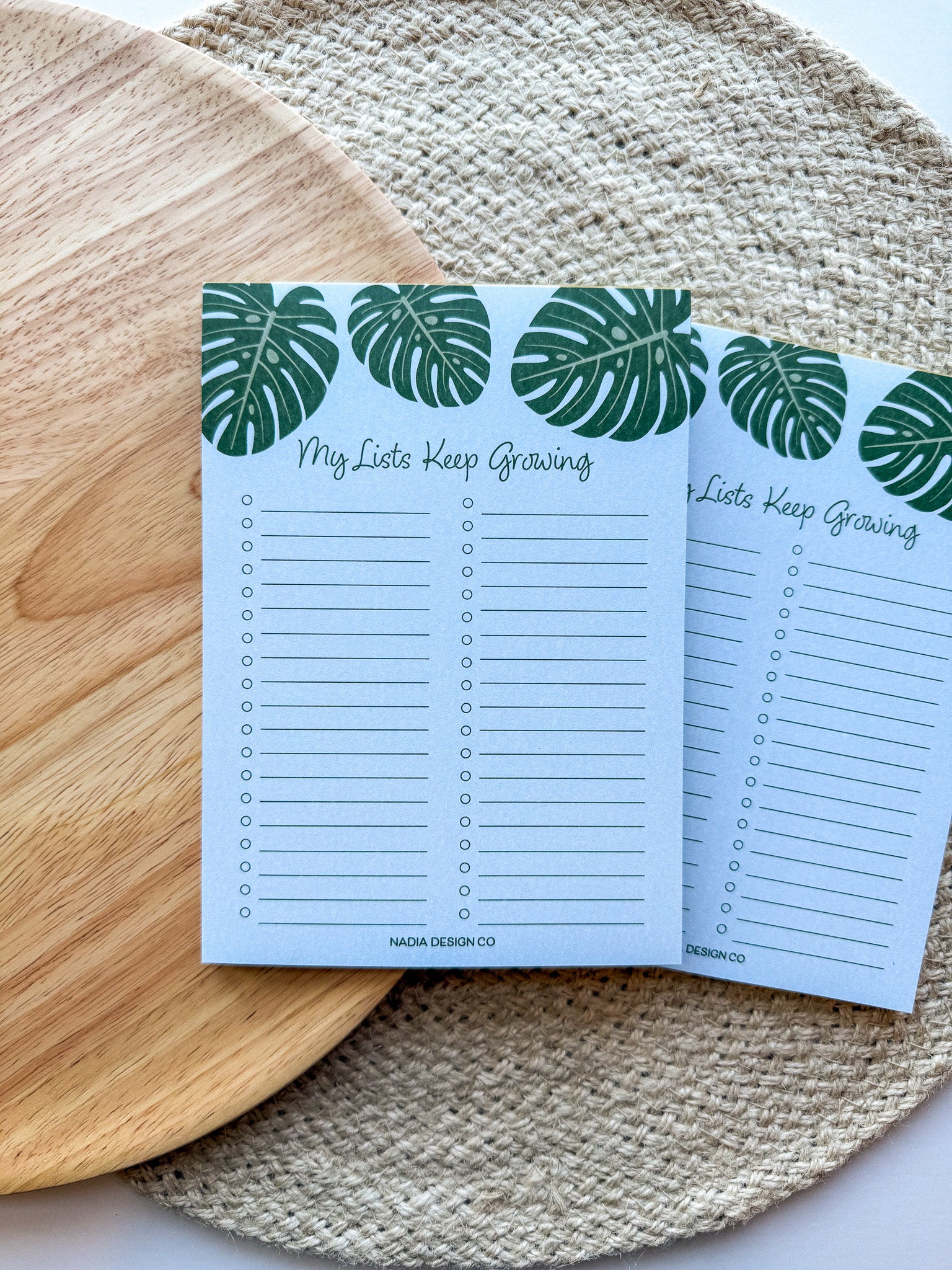 My Lists Keep Growing Notepad