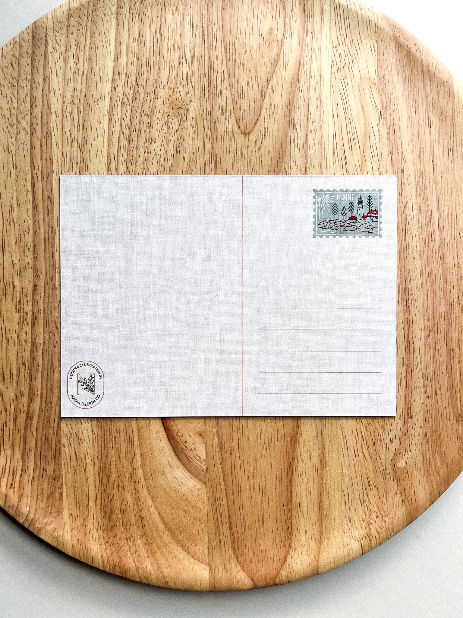 Maine State Postcard