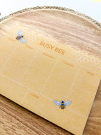 Busy Bee Weekly Notepad