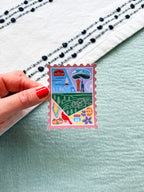 Illinois Stamp Sticker