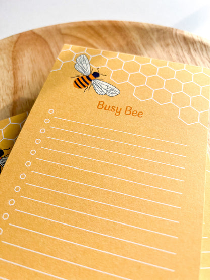 Busy Bee Notepad