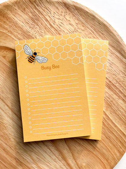 Busy Bee Notepad