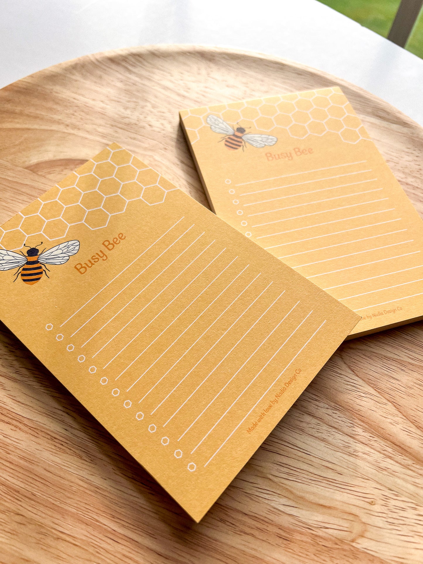 Busy Bee Notepad