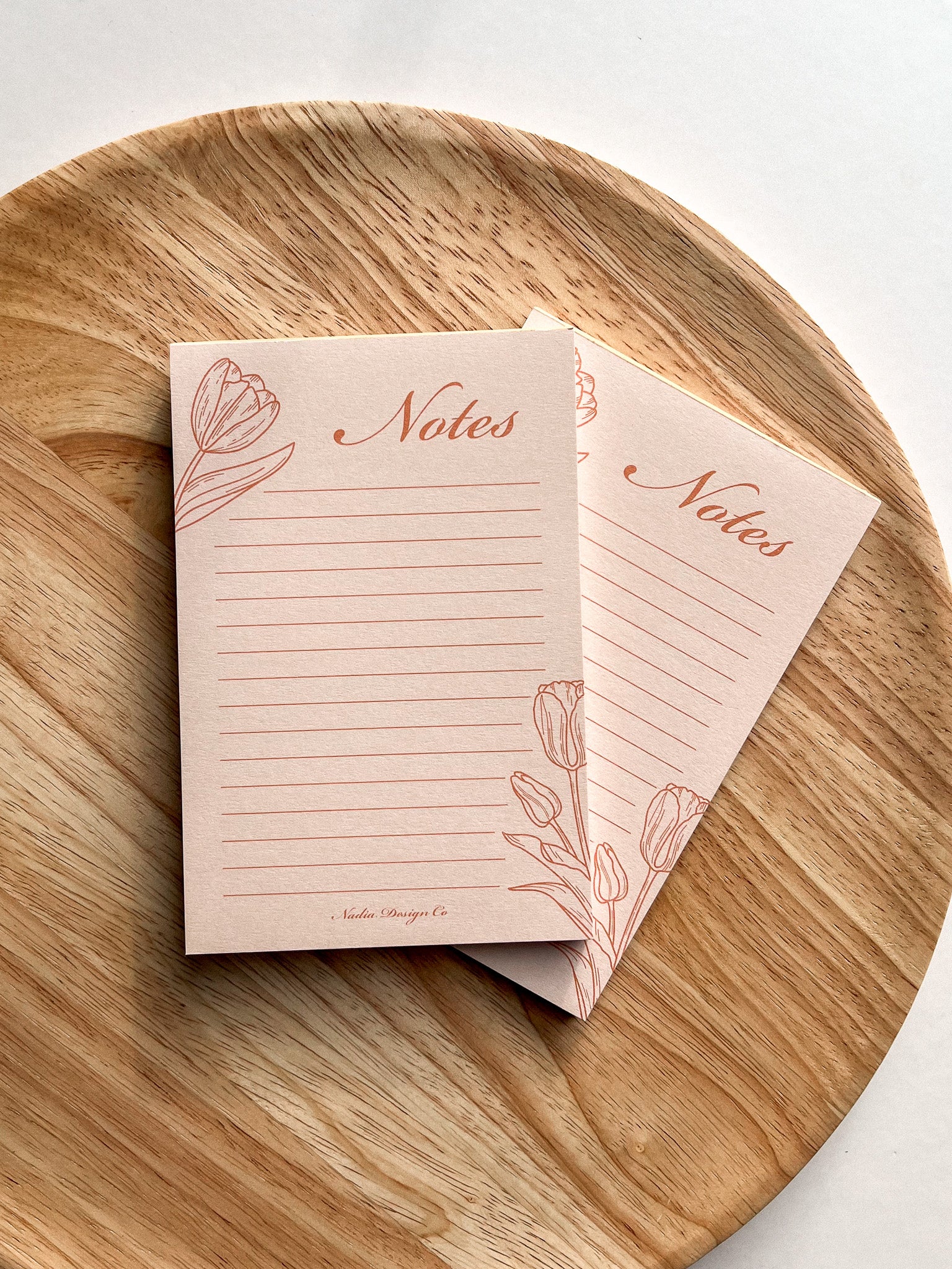 Tulips Notepad