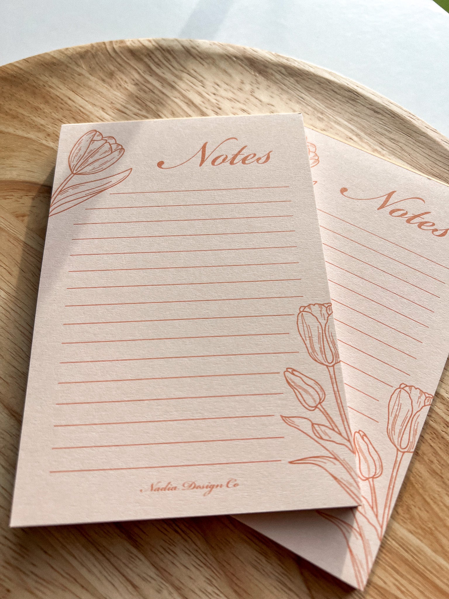 Tulips Notepad