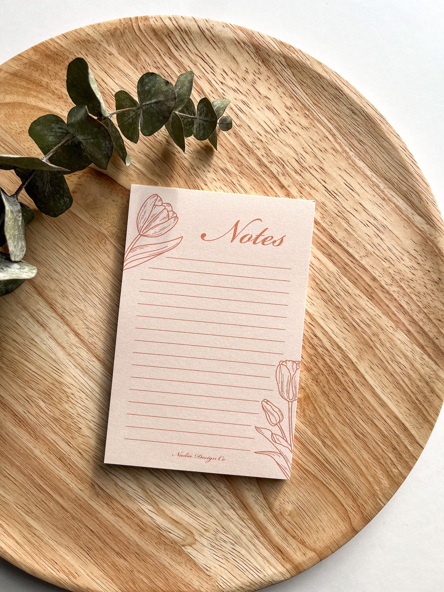 Tulips Notepad