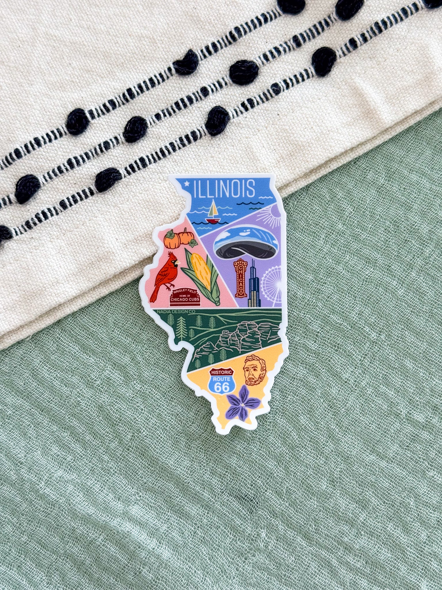 Illinois Sticker