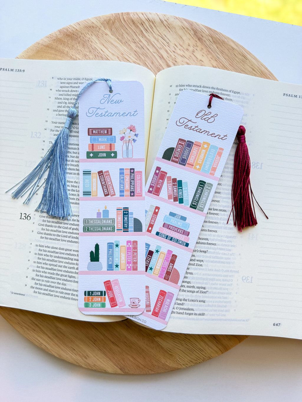 Books of the Bible Bookmark