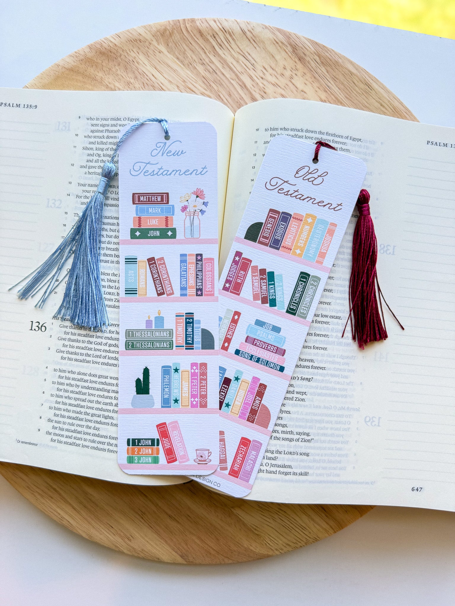 Books of the Bible Bookmark