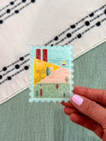 California Acrylic Stamp Magnet