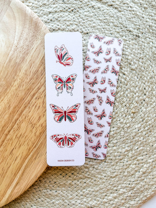 Butterfly Bookmark (Warm Tones)