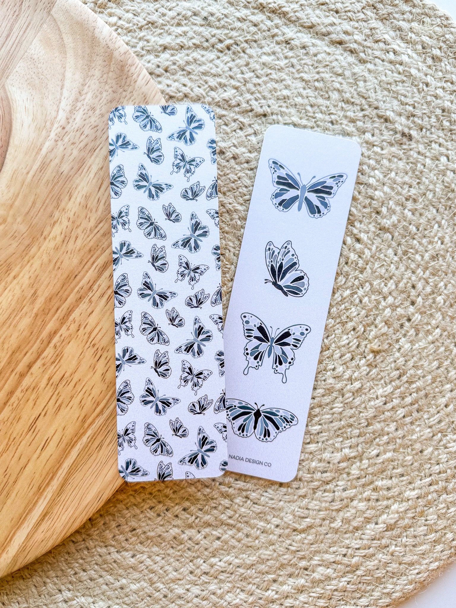 Blue Butterfly Bookmark